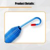Hood Spring,Cable and Stud Bolts w/Retaining Rings Compatible with Peterbilt