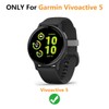 HOMTERN 3-Pack Cases for Garmin Vivoactive 5,Flexible TPU Full Covered