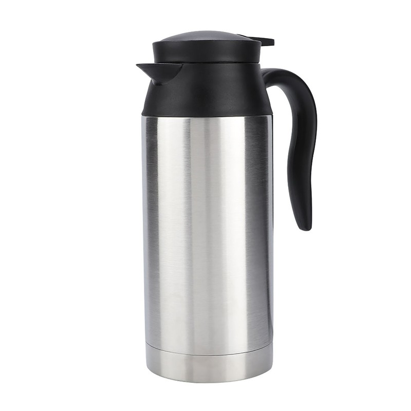 750ml Stainless Steel Car Electric Heating Mug Vehicle Drinking Cup