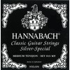 Hannabach Series 815 Medium Tension Silver-Plated Strings Set of 8