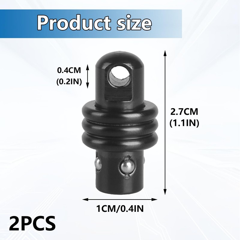 Nouiseuns Quick Detach Mount Kit – 2 Pack Push Button