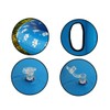 GRIRIW 1Pc Pet Inflatable Swimming Pool Portable Foldable Dog and