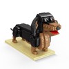 Lynda Cute Animals Dachshund Dog Building Toy for Girls &
