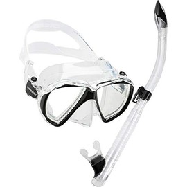 Cressi Ranger & Tao Mask & Snorkel Kits, Clear/Black