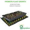 Hyindoor Seedling Heat Mat Heated Propagator Durable Waterproof Seedling Heating