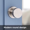 Kwikset Pismo Interior Passage Door Knob, Handle for Closet and