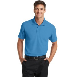 Port Authority Dry Zone Grid Polo, Celadon Blue, XX-Large