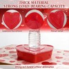 50Pcs Valentine's Day Heart Shaped Container Box, Reusable 16.9 Oz