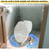 Lymоrехаn Toilet Installation JackStainless Steel Foldable Toilet Cart Jack with