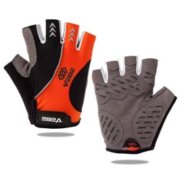 VEBE Bicycle Gloves Half Finger Mountain Bike Bloves Cycling MTB Gel Gloves for Men Fingerless