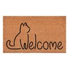 Calloway Mills Lucky Cat Welcome Doormat (17" x 29")