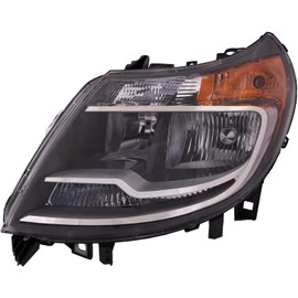HEADLIGHTSDEPOT Headlight Compatible with 2014-2023 Dodge Ram ProMaster 1500 2500 3500 CAPA Certified Left Driver Side Headlamp Assembly