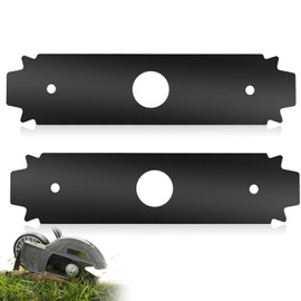 LIZEWEI 2-Pack AC04215 8" Reversible Heavy Duty Hardened Steel Edger Blade Expand-It - Compatible with Ryobi UT50500, UT15518, RY15518, RYEDG11, P2310 and P2300B Heavy Duty Edger (818-928)