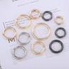 Spring O Rings, 2Pcs Spring Snap Clip Hooks, OD Φ48mm