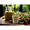 VEPATIM 120 Shot Cups Paper Cups White with Measuring Line