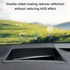 Head Up HUD Display Glass Cover for Toyota Highlander 2022-2024