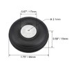 uxcell Tire and Wheel Sets for RC Airplane,PU Sponge Tire