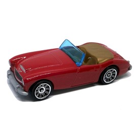 Matchbox Collectible Die-Cast Red Sports Car - Road Trip Series - Inspired by '63 Austin Healey Roadster - FHX27-21/35