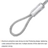 sourcing map Cable Pulling Grip 1.05m/3.4FT/41.34 Inch Wire Mesh Puller