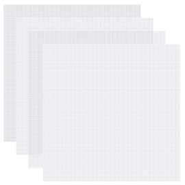 4 Pack 14 Mesh Needlepoint Canvas for Embroidery, Crochet, 20 x 20 Inches