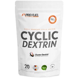 Cluster Dextrin 1 kg - Highly Branched Cyclic Dextrin (Highly Branched Cyclic Dextrin) - Cluster Dextrin Premium Carbohydrate Powder as an Alternative to Maltodextrin - Laboratory Tested - 20 Servings