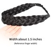 Gledola 5 Strands Synthetic Hair Braid Headband Hair Braided Headband
