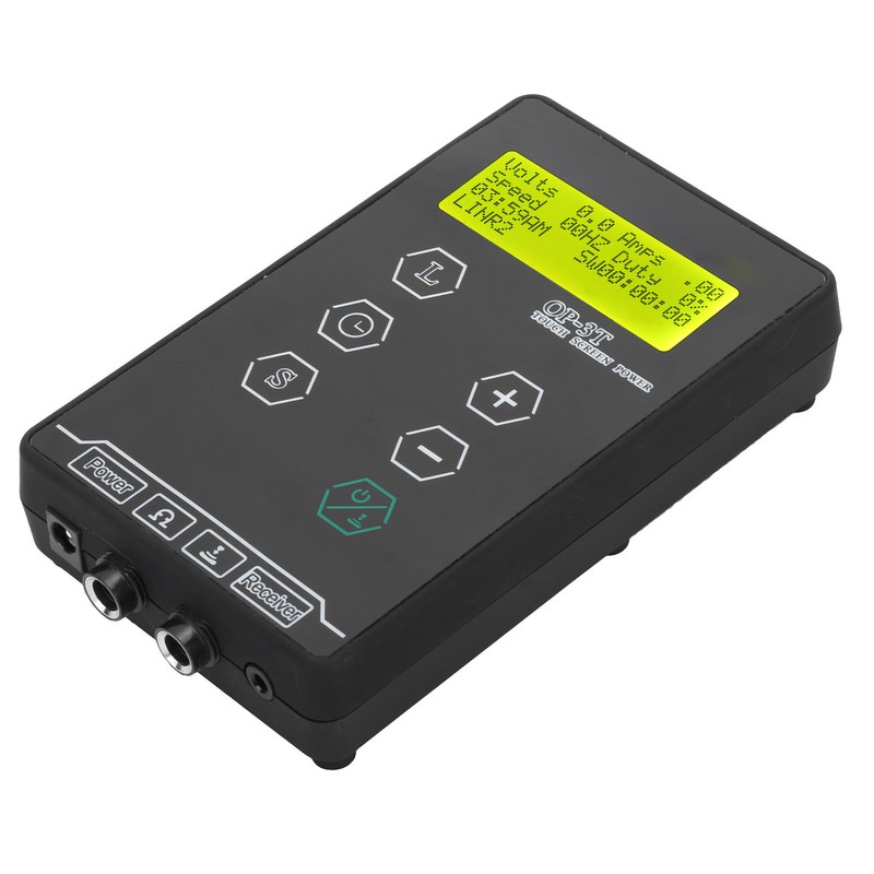 MultiFunctional Tattoo Power Supply Dual Model LCD Display Mini Tattoo