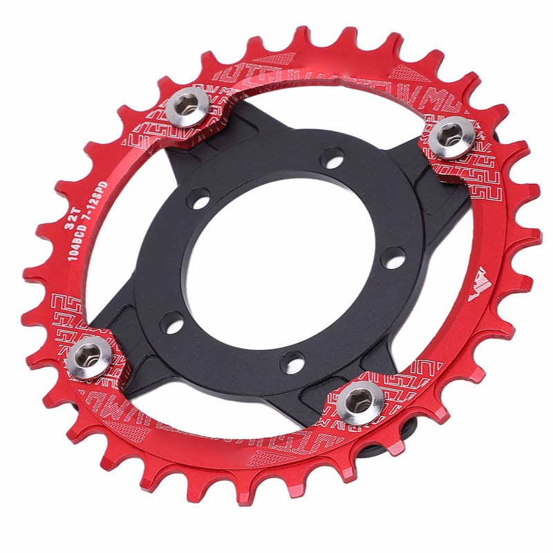 104 BCD 32T Chainring 104BCD Sprocket Adapter 32T Positive Negative
