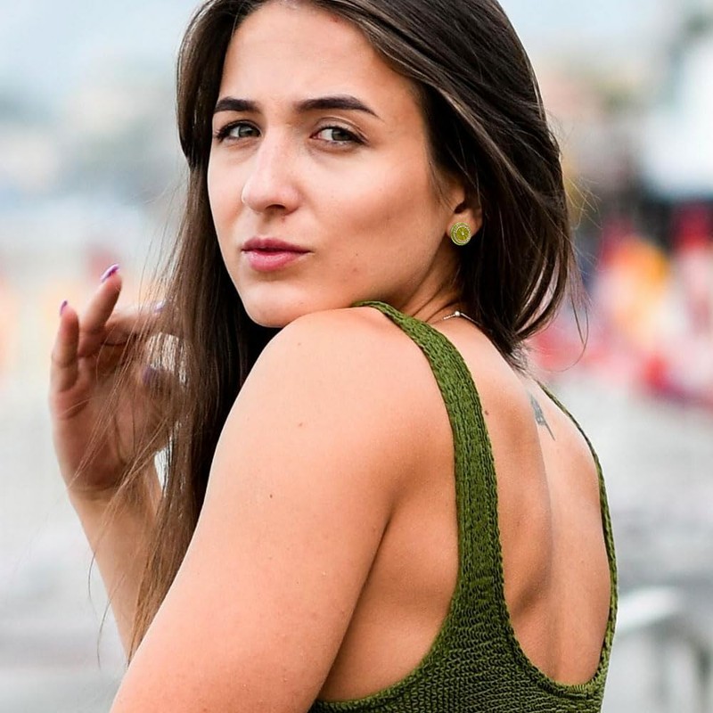 Madison Tyler 3 Pairs Colorful Fun Drink Earrings - Champagne