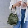 JOKnet Mail-bin SOBIA Cord Knitting 2-Way Drawstring Shoulder Bag, Women's,