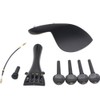 4/4 Violin Chin Rest Chinrest with Tuning Peg Tailpiece Fine
