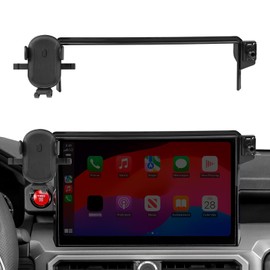 FIILINES Phone Mount for Toyota Tacoma 2024-2026 (Only Fit 14" Screen), 360 Degree Rotation Cell Phone Holder Tacoma Accessories