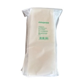 Innisfree 80 cotton pads, 5 packs, 400 sheets / 이니스프리 닦아 쓰는 화장솜 80매 5개 400매