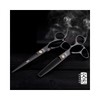 Lumina D Kasho Professional Hair Scissors - Single Cut & Thinning Shears Kasho Cutting Scissors (Single)