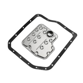 HEROFFIX 1Set Transmission Filter Gasket Kit for Lexus ES300 2002-2003 Engine Automatic Transmission Filter Kit Gasket No.3533033040 Silver Tone Metal