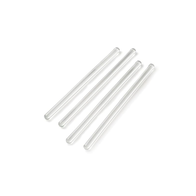 LILY & LOAF Glass Stirring Rod – 20cm Reusable Stirrer