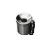 Wall Ashtray Tilting Ashtray Stainless Steel Safety Ashtray for Catering
