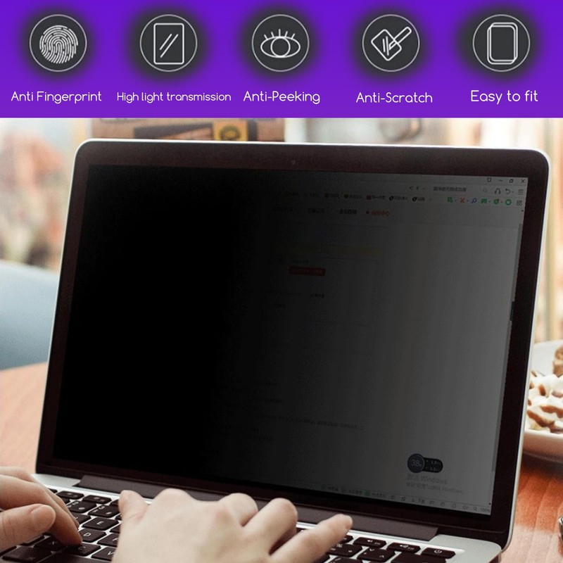 KEANBOLL Privacy Tempered Glass Screen Protector Designed for MacBook Pro
