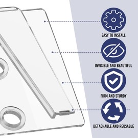 VIHOSE 200 Pieces Christmas Light Clips Set for C7 C9 Lights,100 Shingle Tab Clips and 100 Xmas Plasic Light Clips Reusable Gutter Clips Lighting Accessories for Roof Outdoor Holiday