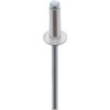Restagraf 500 x 4mm x 12mm Aluminium Standard Rivets