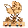 DARO Design - Pram - Money Gift Wood