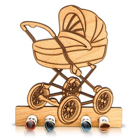 DARO Design - Pram - Money Gift Wood
