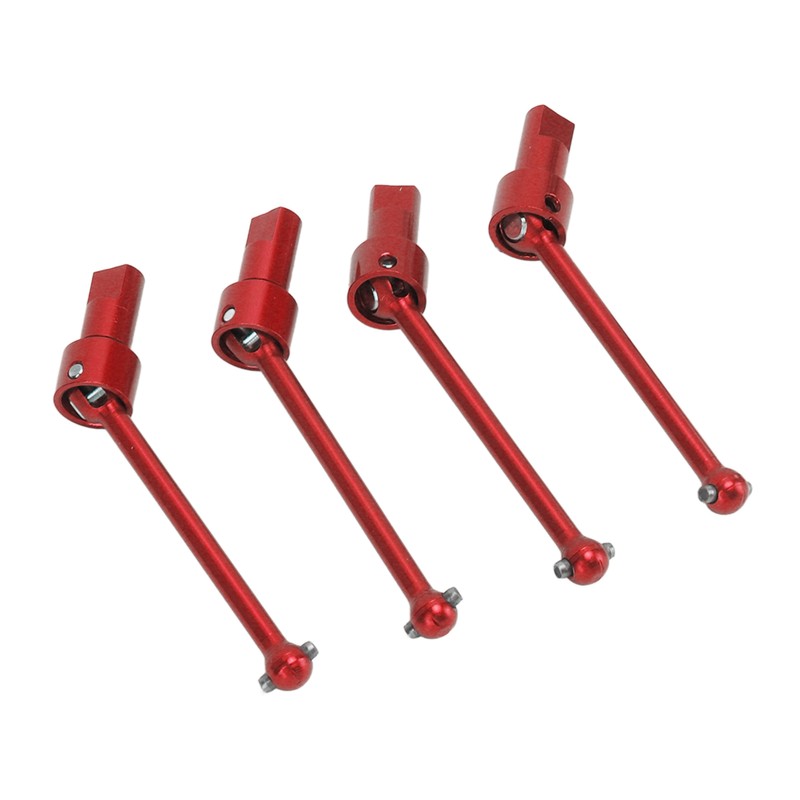 Front Rear Drive Shaft Aluminum Alloy Driveshaft CVD for Traxxas