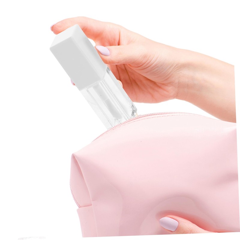 Mikinona 12pcs Bulk Lip Balm Tubes Refillable Empty Lip Gloss