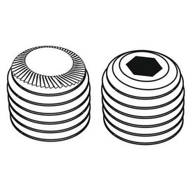 Sckt Set Scr, Knurl Cup, 1/4-20x3/16, PK100