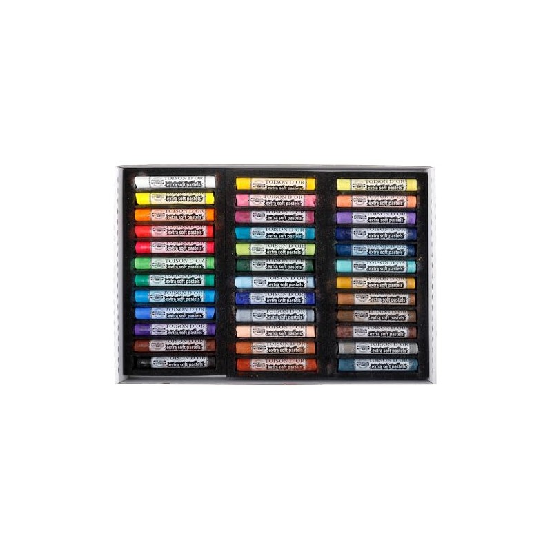 KOH-I-NOOR Toison D'or 8555 Artist's Extra Soft Pastels, Pack of