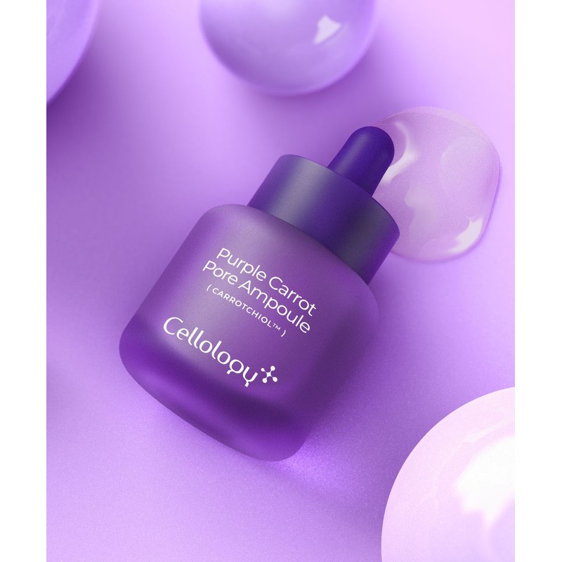 Cellology Purple Carrot Pore Ampoule 30ml / High-Performance Low-Irritation Pore-Specialized