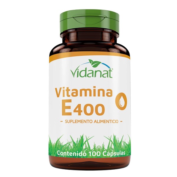 VItamina E-400 100 cpsulas Vidanat - Producto Original de Alta