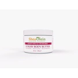 SheaOlein Naturally Essential GOAT'S MILK & GRAPE SEED LUXURY BODY BUTTER