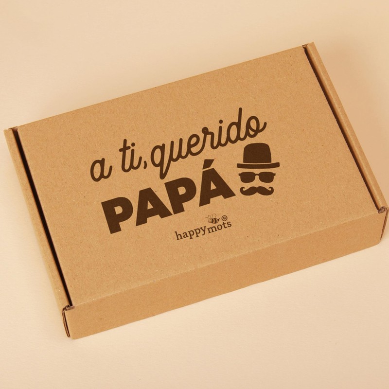 HappyMots - Father's Day Original Gift + Greeting Postcard |